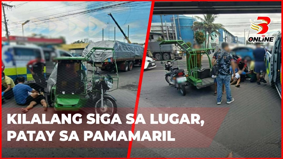 ⁣Mag-asawa, naaksidente sa kalsada; misis, patay