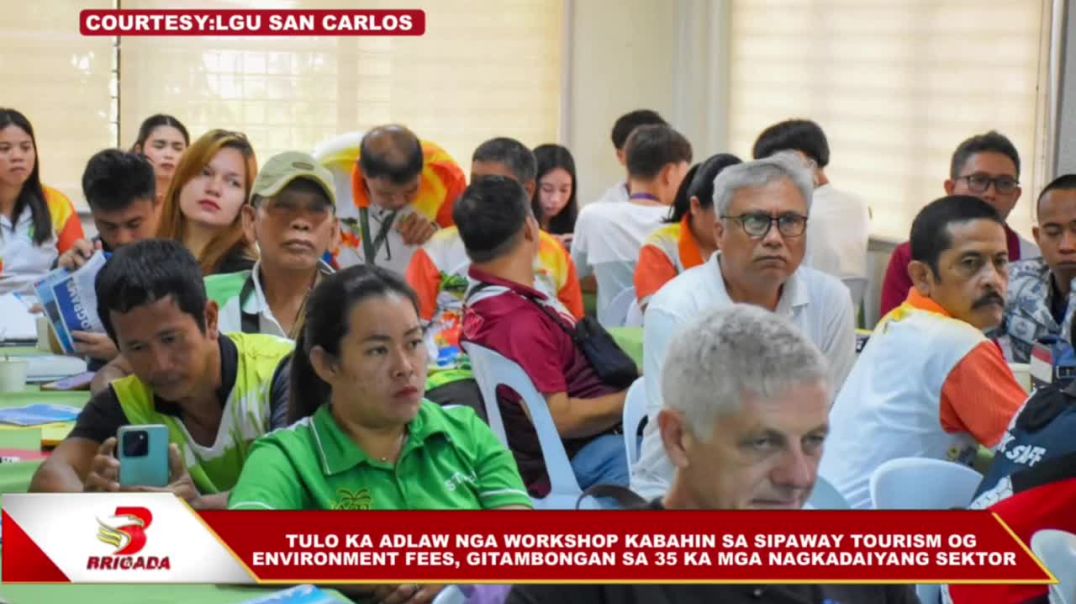 ⁣Tulo ka adlaw nga workshop kabahin sa Sipaway Tourism og environment fees, gitambongan sa 35 ka mga 
