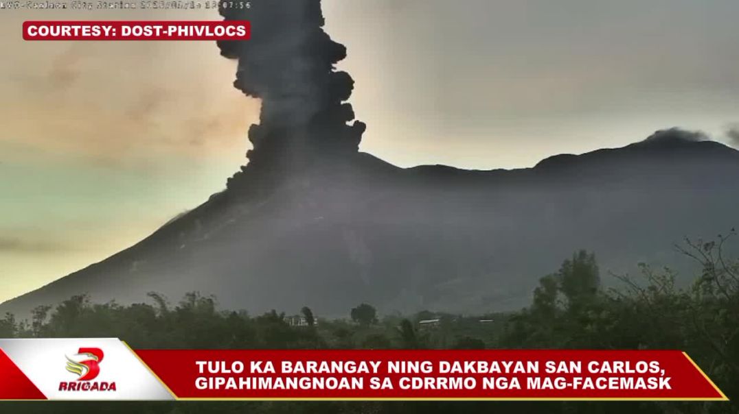 ⁣Tulo ka barangay sa ning  dakbayan  San Carlos, gipahimangnoan sa CDRRMO nga mag-facemask