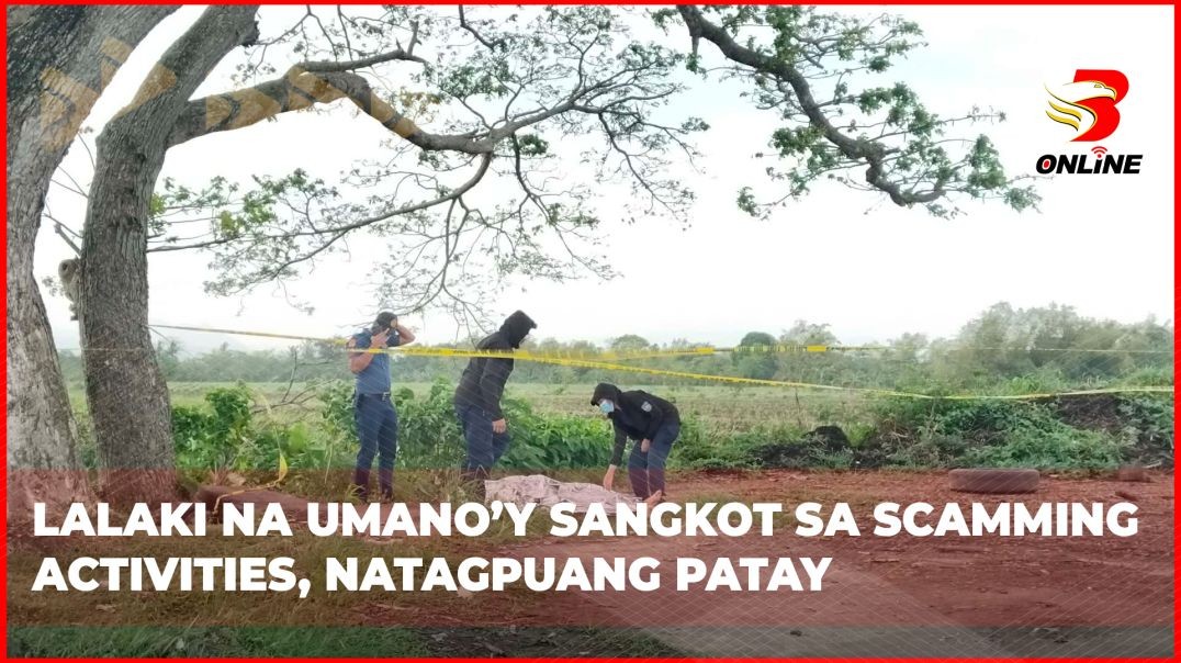 ⁣Lalaki na umano’y sangkot sa scamming activities, natagpuang patay