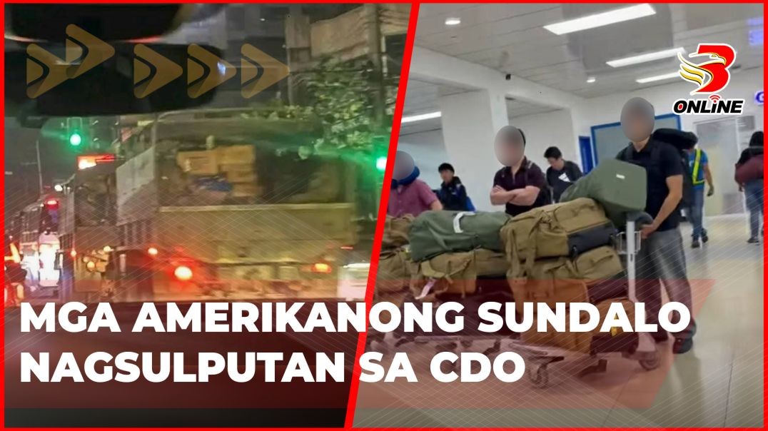 ⁣Mga Amerikanong sundalo nagsulputan sa CDO