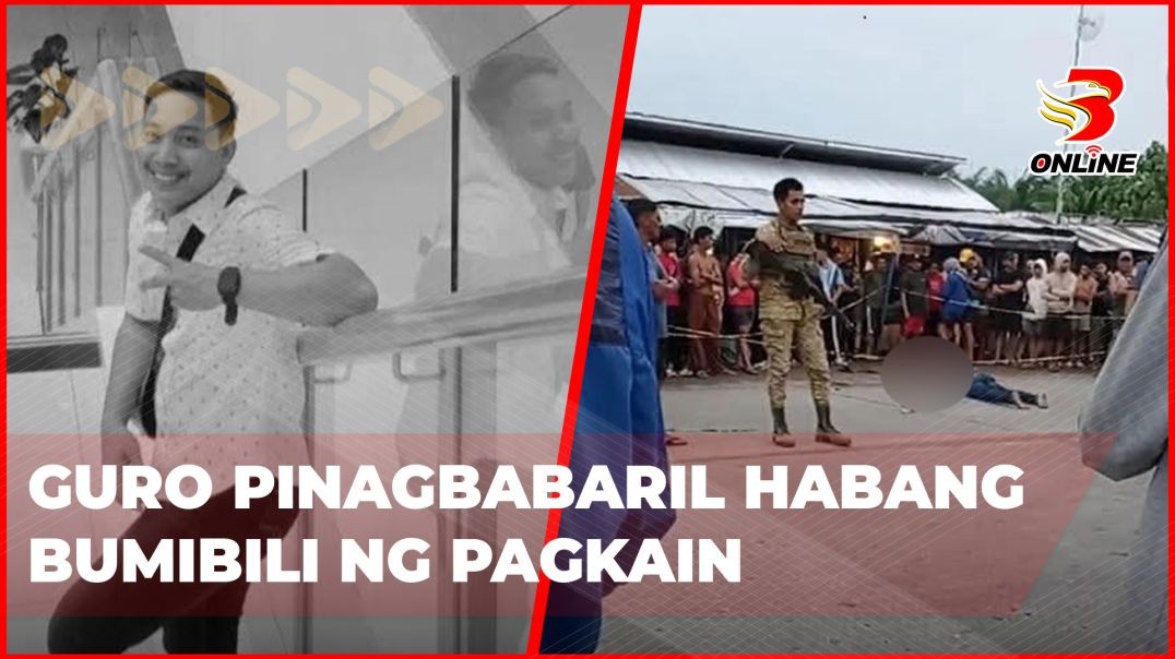 ⁣Guro pinagbabaril habang bumibili ng pagkain