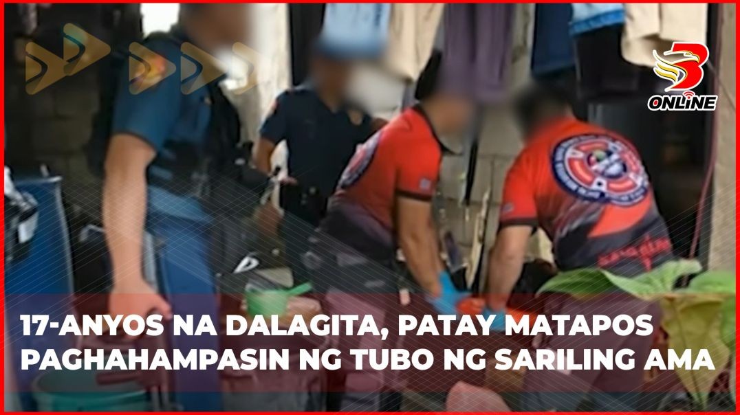 ⁣17-anyos na dalagita, patay matapos paghahampasin ng tubo ng sariling ama