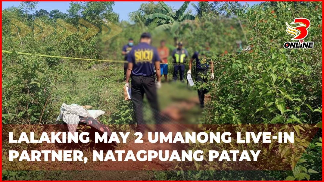 ⁣Lalaking may 2 umanong live-in partner, natagpuang patay