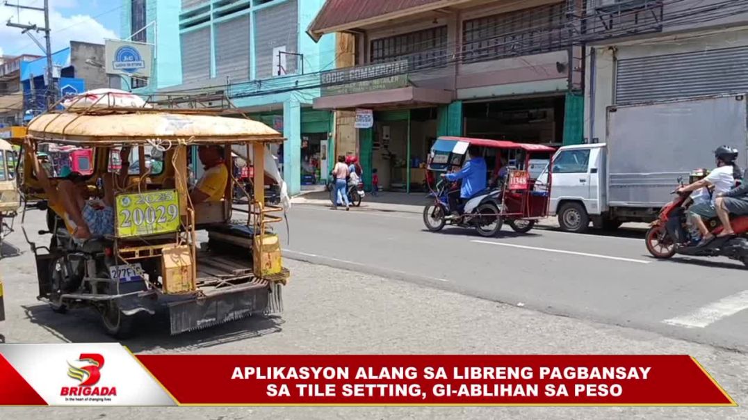 ⁣Aplikasyon alang sa libreng pagbansay sa tile setting, gi-ablihan sa PESO
