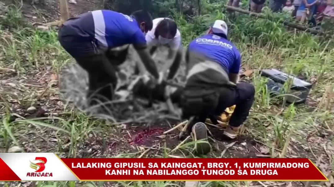 ⁣Lalaking gipusil sa kainggat, Brgy. 1, kumpirmadong kanhi na nabilanggo tungod sa druga