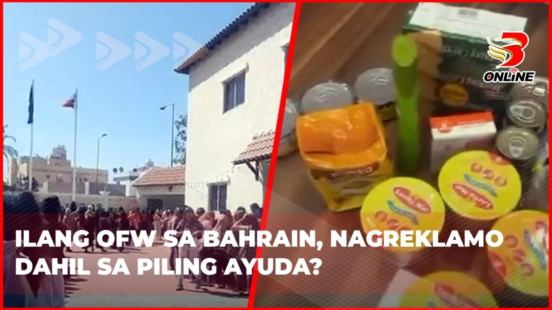 ⁣Ilang OFW sa Bahrain, nagreklamo dahil sa piling ayuda