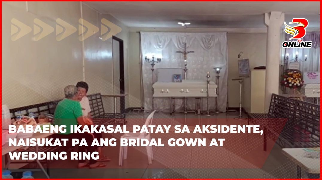 ⁣Babaeng ikakasal patay sa aksidente, naisukat pa ang bridal gown at wedding ring