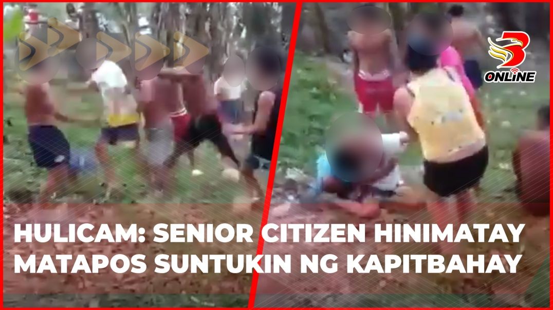 ⁣Hulicam: Senior citizen hinimatay matapos suntukin ng kapitbahay