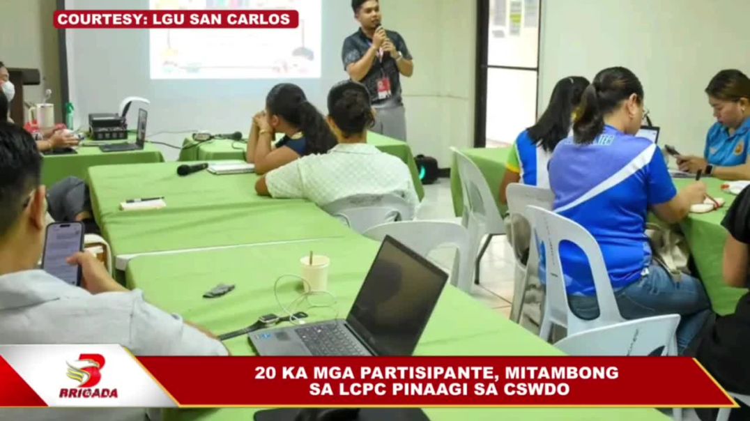 ⁣20 ka mga partisipante, mitambong sa LCPC pinaagi sa CSWDO
