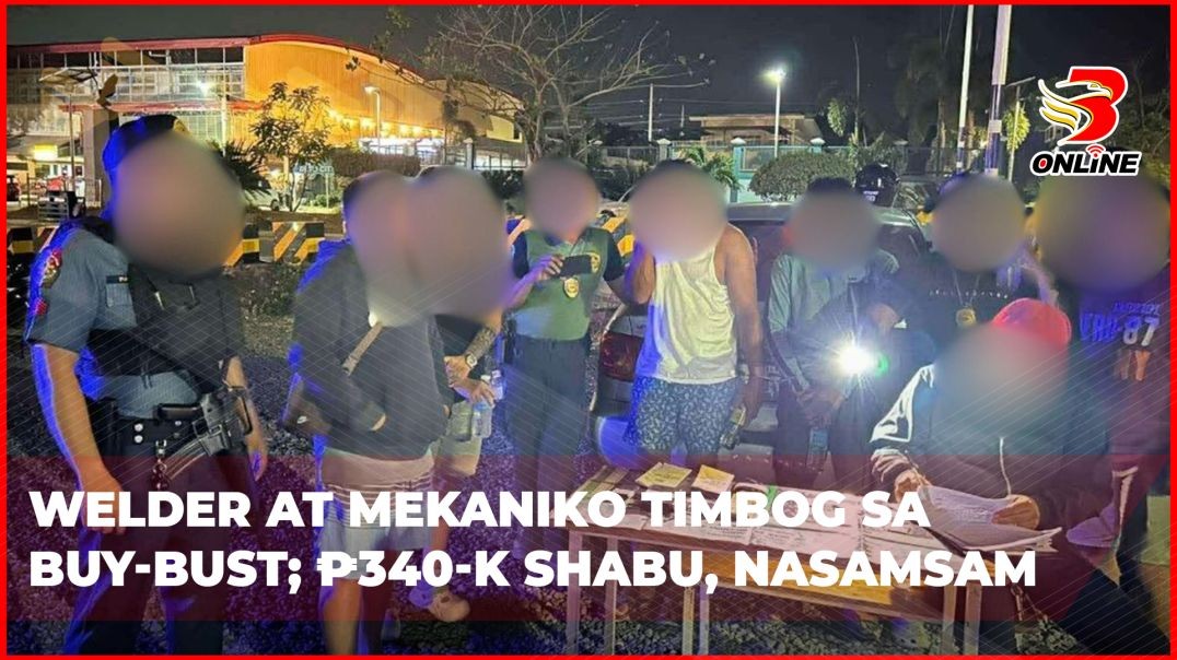 ⁣Welder at mekaniko timbog sa buy-bust; ₱340-K shabu, nasamsam