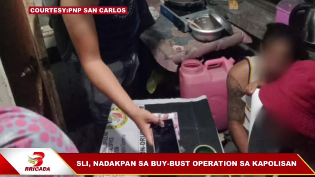 ⁣SLI, nadakpan sa buy-bust operation sa kapolisan