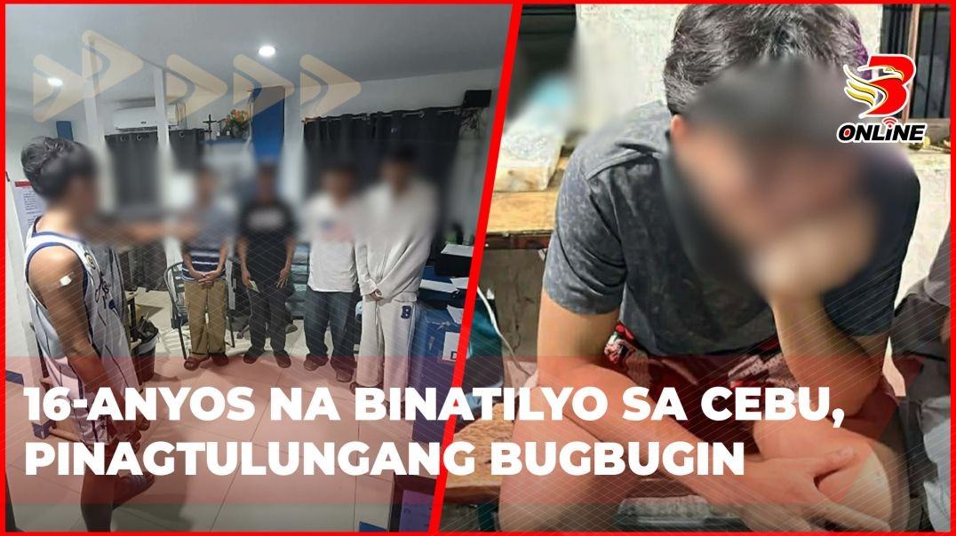 ⁣16-anyos na binatilyo sa Cebu, pinagtulungang bugbugin