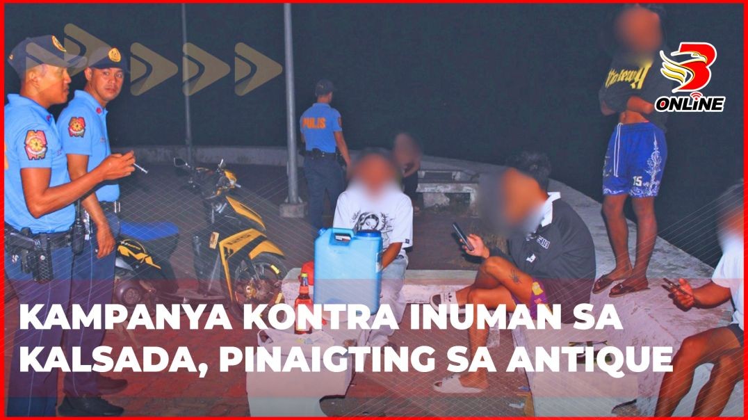 ⁣Kampanya kontra inuman sa kalsada, pinaigting sa Antique
