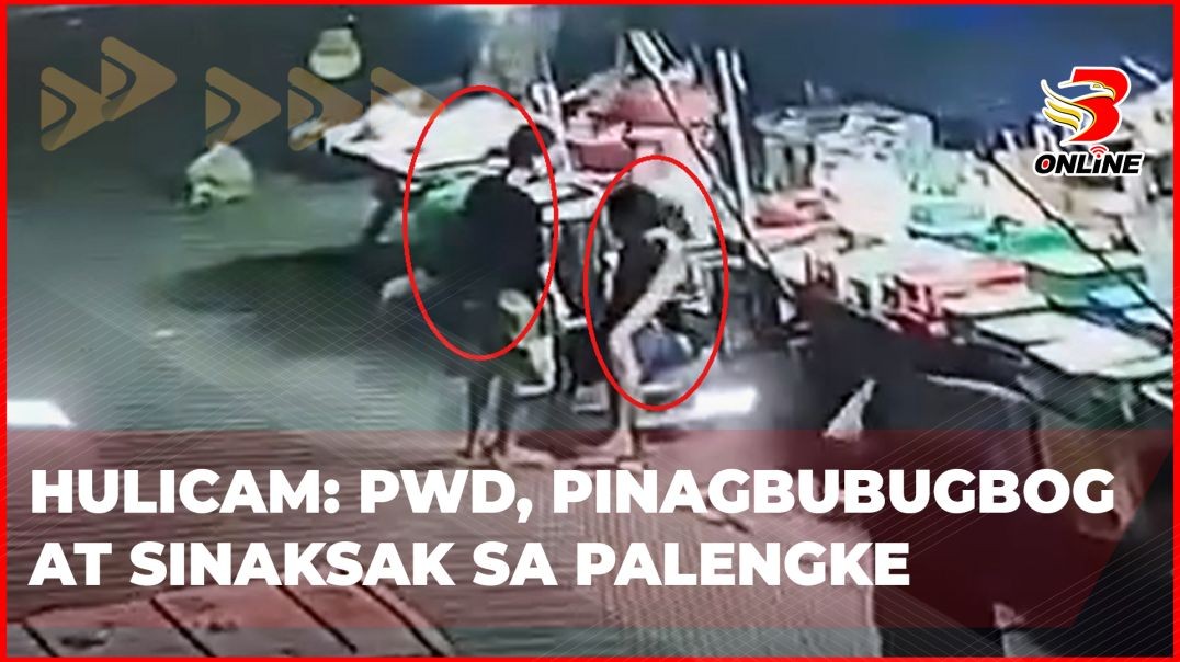 ⁣Hulicam PWD, pinagbubugbog at sinaksak sa palengke