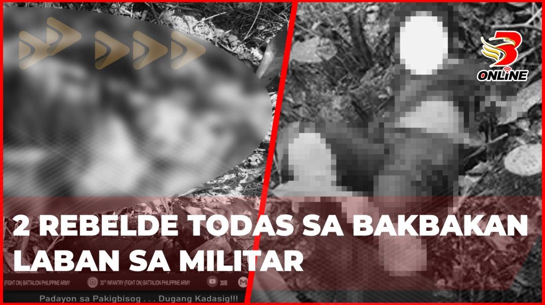 ⁣2 rebelde todas sa bakbakan laban sa militar