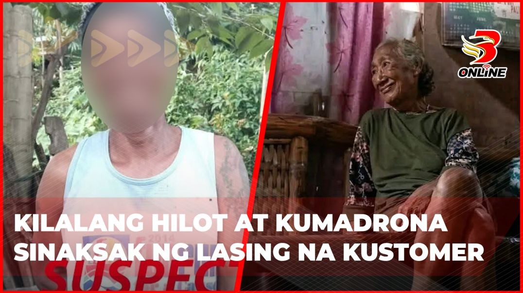 ⁣Kilalang hilot at kumadrona sinaksak ng lasing na kustomer