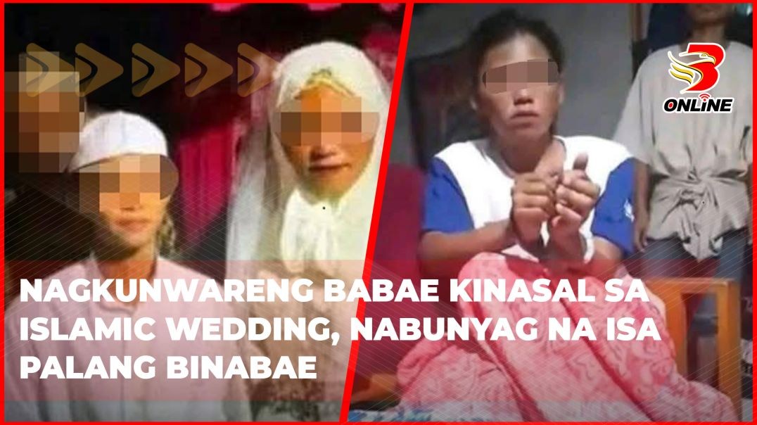 ⁣Nagkunwareng babae kinasal sa Islamic wedding, nabunyag na isa palang binabae