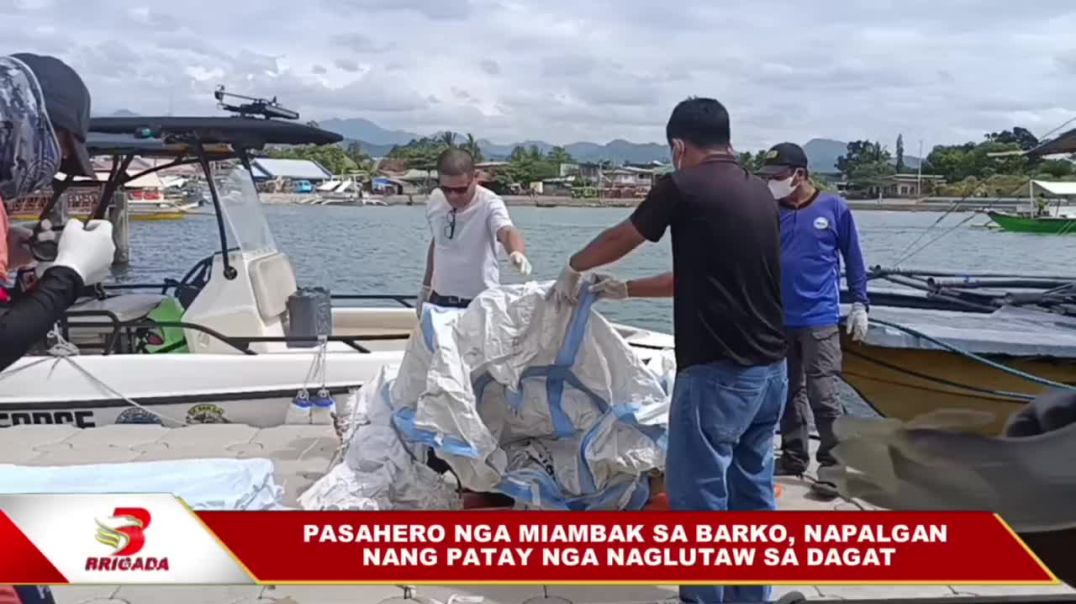 ⁣Pasahero nga miambak sa barko, napalgang patay nga naglutaw-lutaw sa dagat