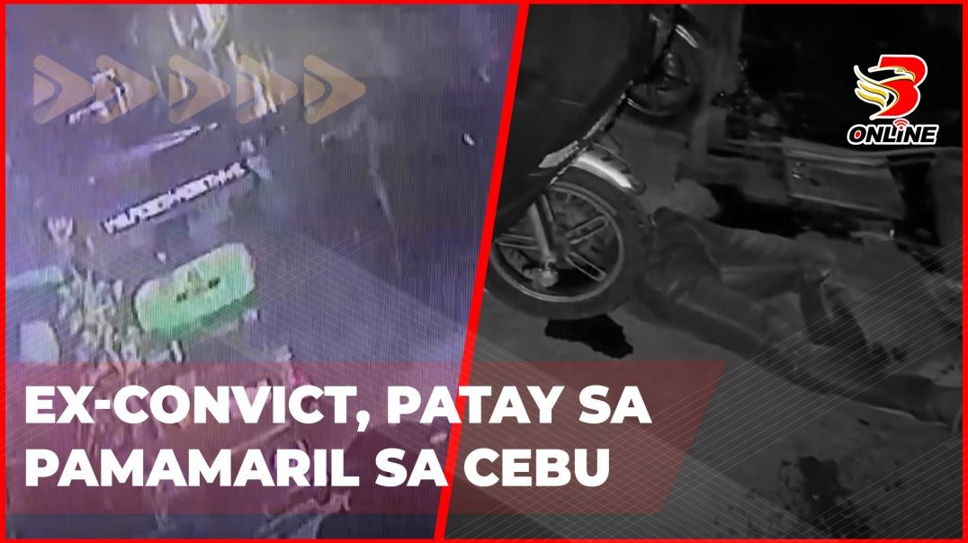 ⁣Ex-convict, patay sa pamamaril sa Cebu