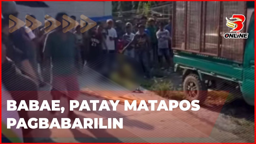 Babae, patay matapos pagbabarilin