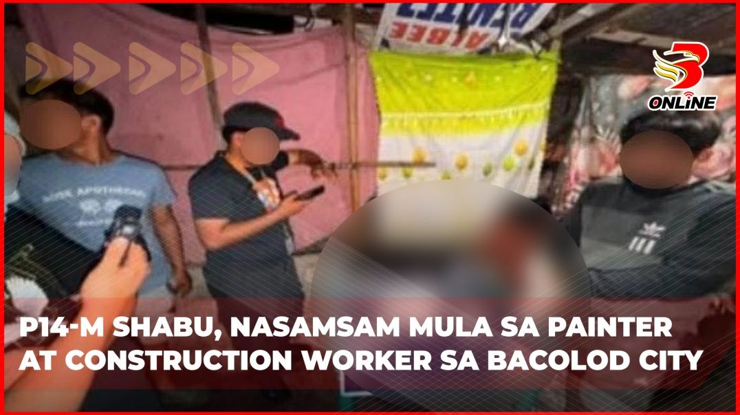 ⁣P14-M shabu, nasamsam mula sa painter at construction worker sa Bacolod City