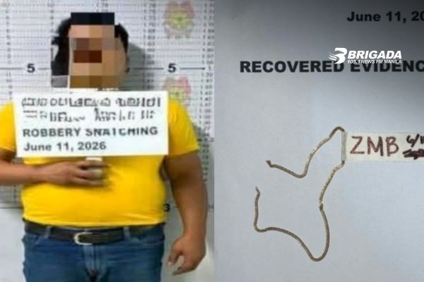 Lalaking nang-snatch ng kwintas sa isang estudyante sa Mandaluyong, arestado