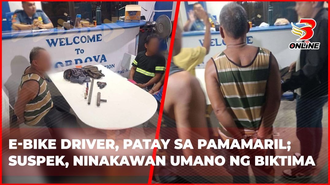 E-bike driver, patay sa pamamaril; suspek, ninakawan umano ng biktima