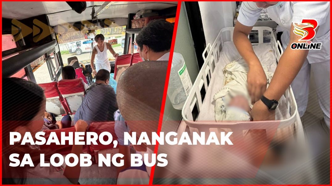Pasahero, nanganak sa loob ng bus