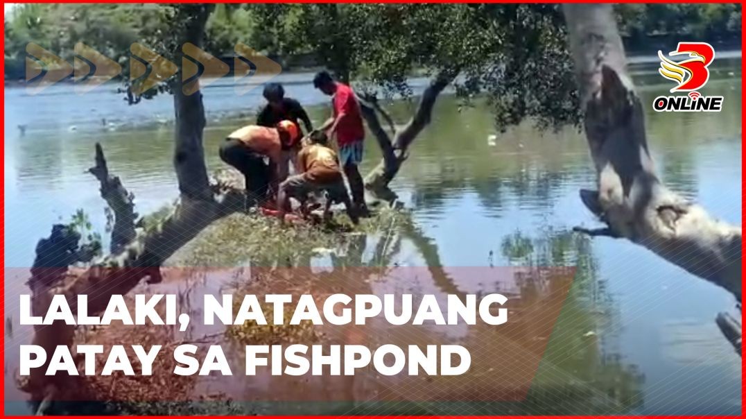 ⁣Lalaki, natagpuang patay sa fishpond