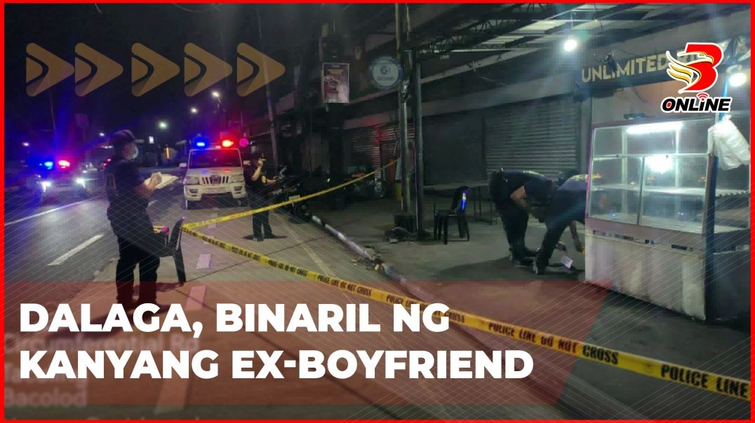 Dalaga, binaril ng kanyang ex-boyfriend