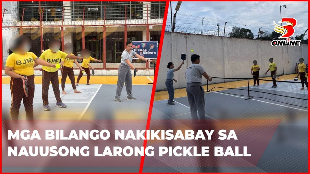 ⁣Mga bilango nakikisabay sa nauusong larong pickle ball