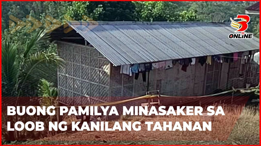 Buong pamilya minasaker sa loon ng kanilang tahanan