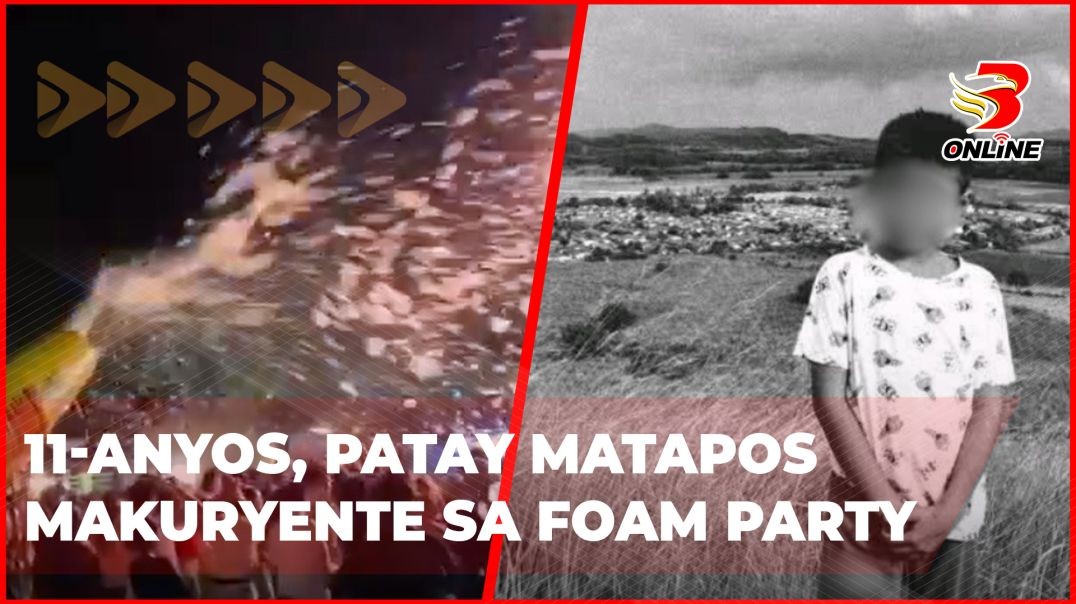 11-anyos, patay matapos makuryente sa foam party