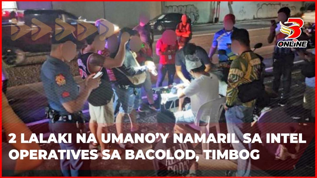 2 lalaki na umano’y namaril sa Intel Operatives sa Bacolod, timbog