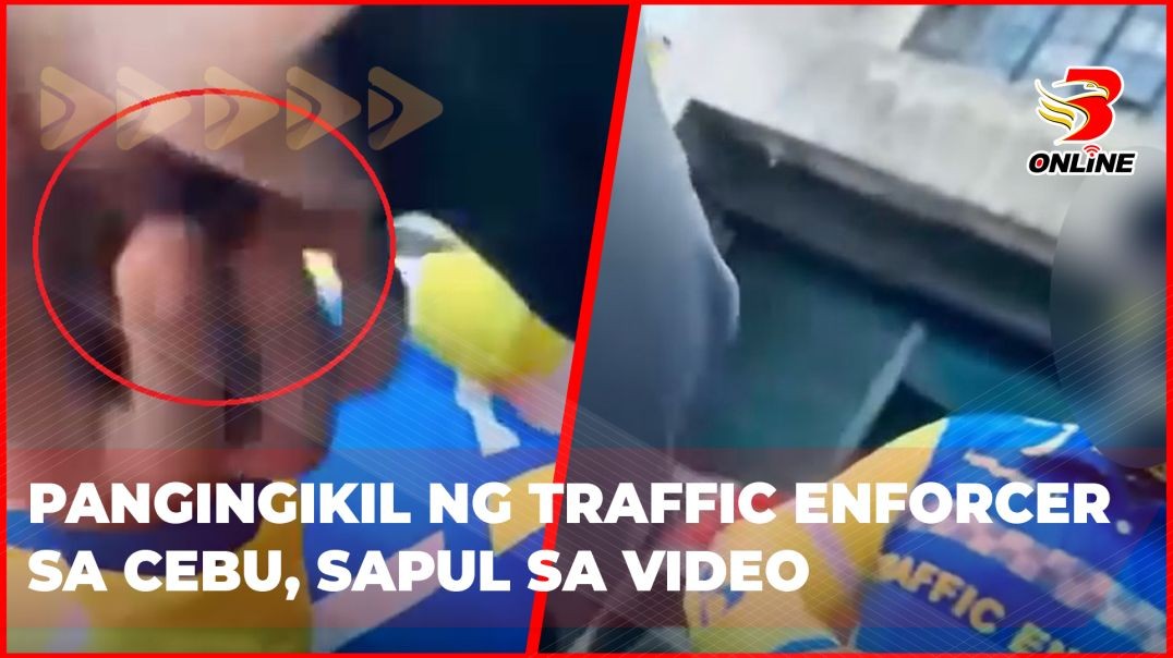 Pangingikil ng traffic enforcer sa Cebu, sapul sa video