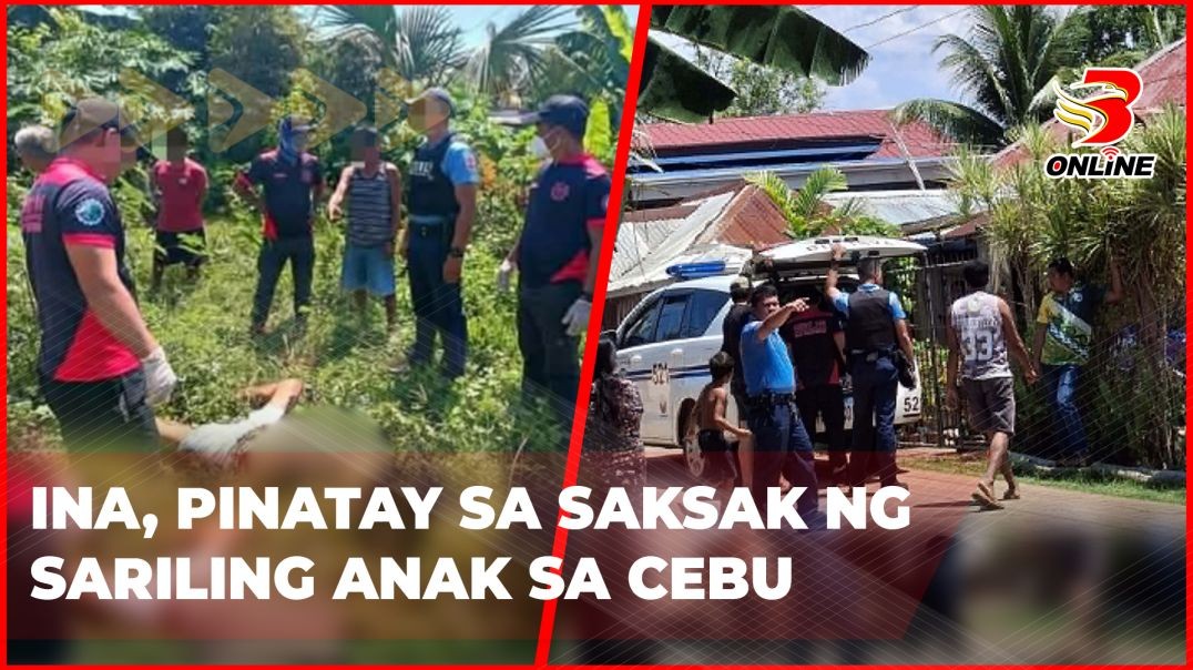 Ina, pinatay sa saksak ng sariling anak sa Cebu