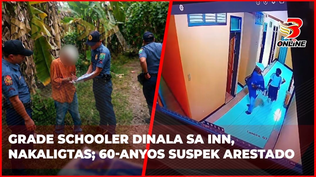 Grade schooler dinala sa inn, nakaligtas; 60-anyos suspek arestado