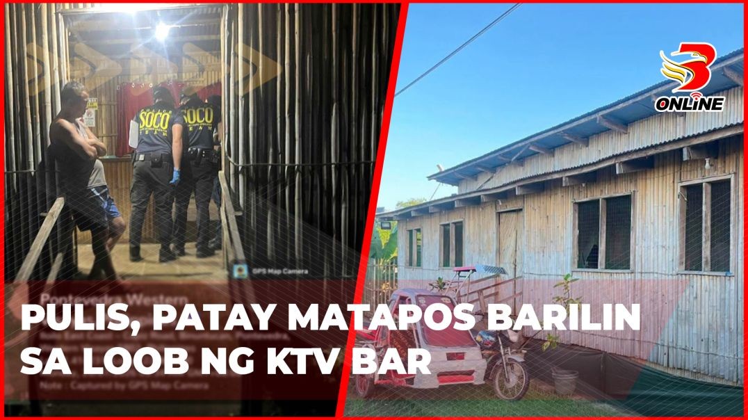 ⁣Pulis, patay matapos barilin sa loob ng KTV Bar