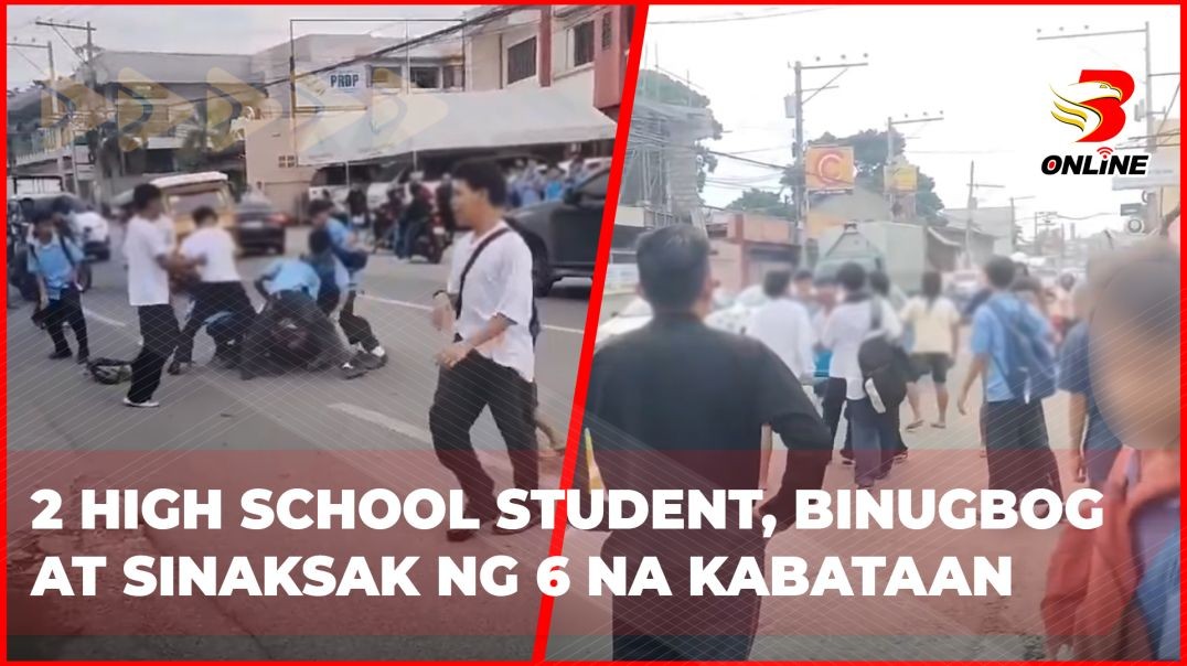 2 high school student, binugbog at sinaksak ng 6 na kabataan