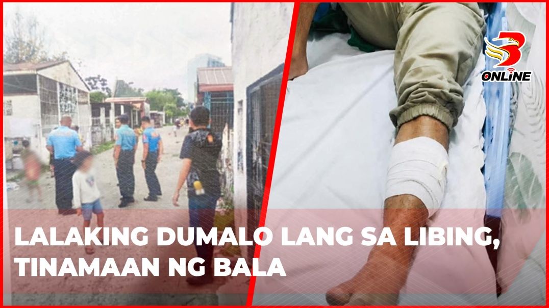 Lalaking dumalo lang sa libing, tinamaan ng bala