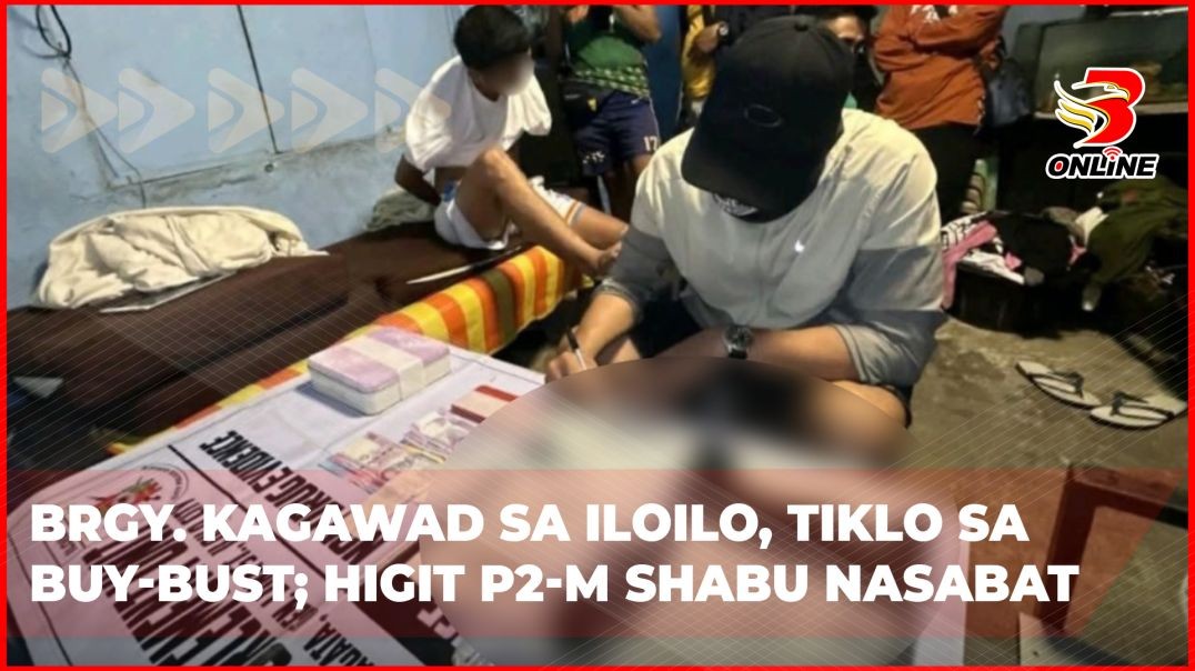 Brgy. Kagawad sa Iloilo, tiklo sa buy-bust; higit P2M shabu nasabat