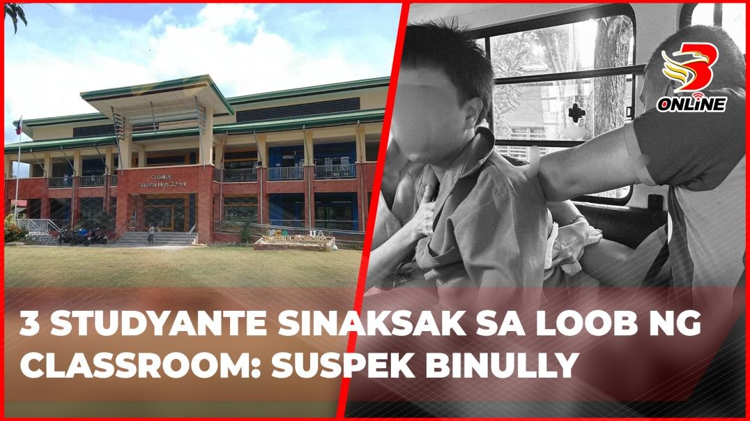 3 studyante sinaksak sa loob ng classroom suspek binully