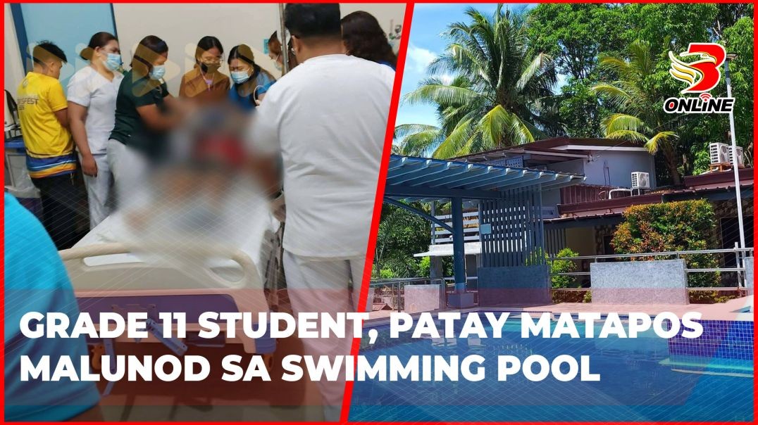Grade 11 student, patay matapos malunod sa swimming pool