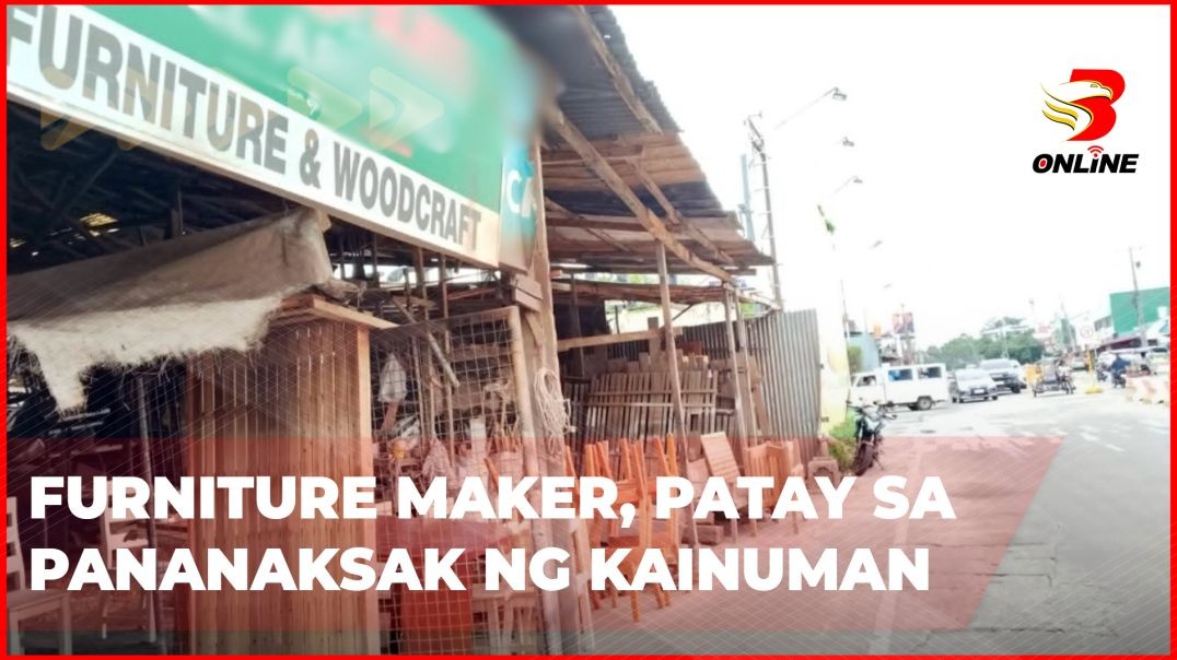 Furniture maker, patay sa pananaksak ng kainuman