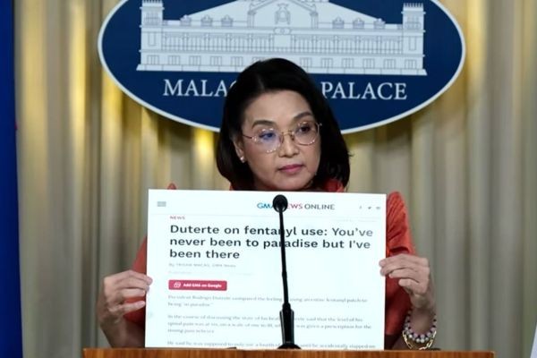Patutsada ni Senator Imee na 'bangag' ang Gobyerno, pinalagan ng Palasyo