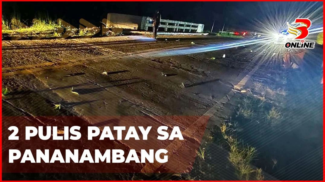 2 pulis patay sa pananambang