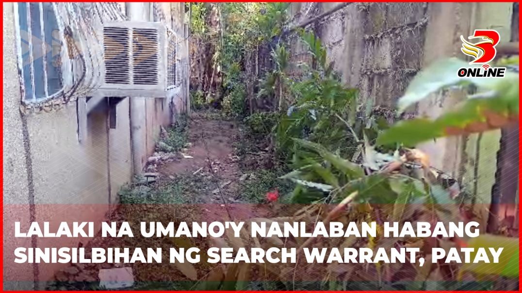 Lalaki na umano'y nanlaban habang sinisilbihan ng search warrant, patay