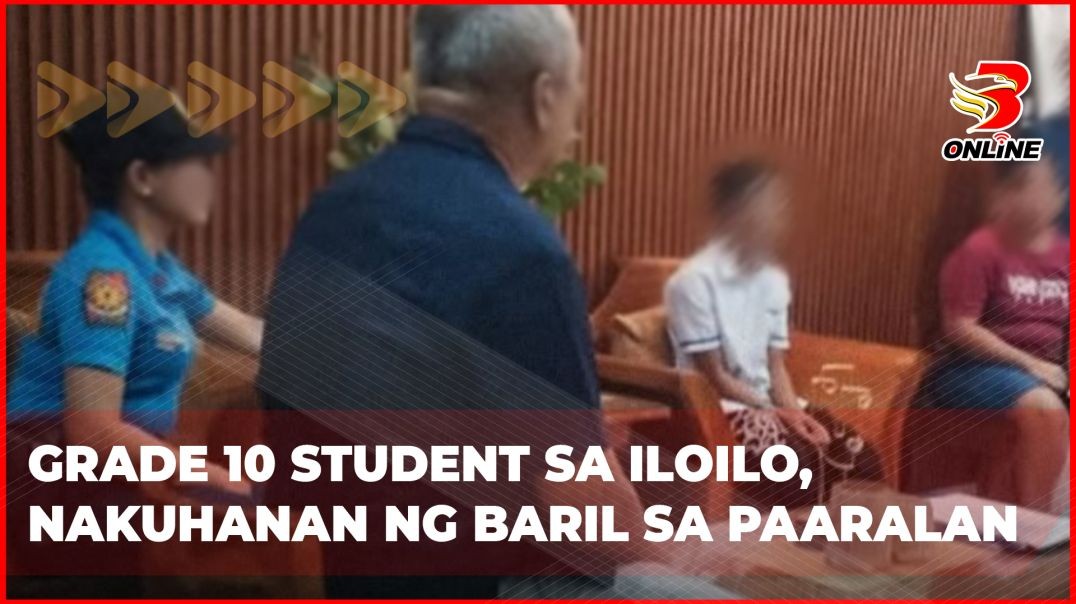 Grade 10 student sa Iloilo, nakuhanan ng baril sa paaralan