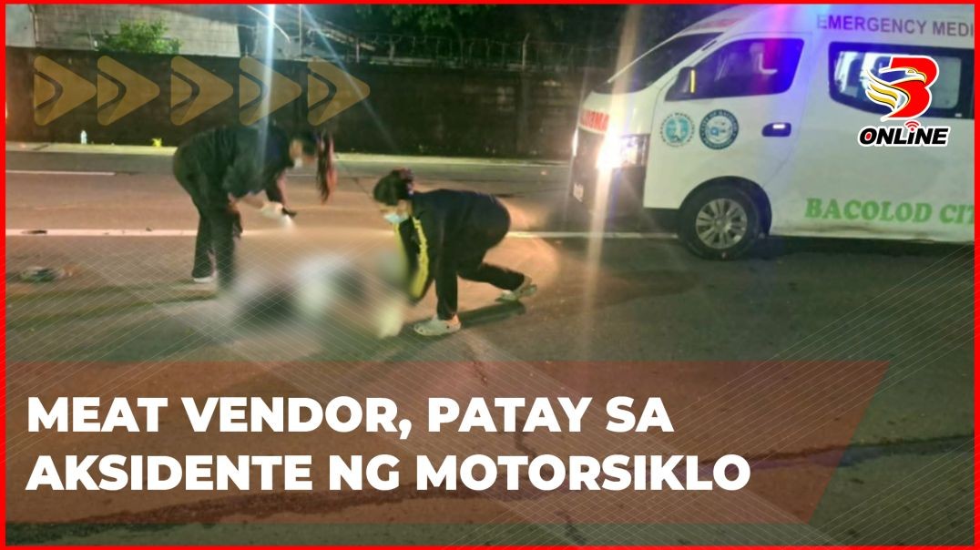 Meat vendor, patay sa aksidente ng motorsiklo